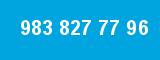 983 827 77 96 983 827 77 96